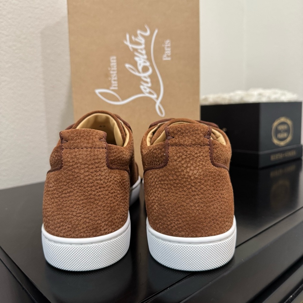 Christian Louboutin Rantulow Orlato Sneaker Cuoio Brown - Picture 6 of 7